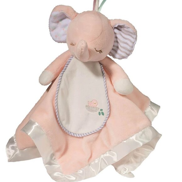 New w/ Tag Douglas Baby Lil' Snuggler Pink Elephant 🐘Lovey Blanket Plush🍼 - Picture 1 of 9
